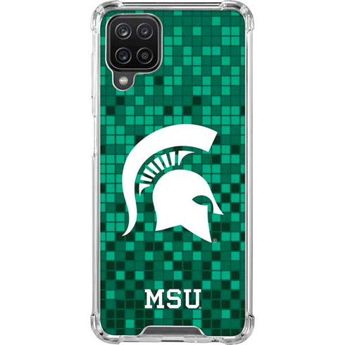 Michigan State University Spartans Digital Pixels Galaxy Cases